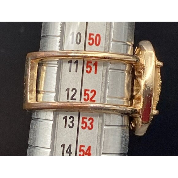 Kendra Scott Elyse Ring Rose Gold Plated Drusy Cage Split Shank Size 6 LOOK READ - Picture 14 of 16